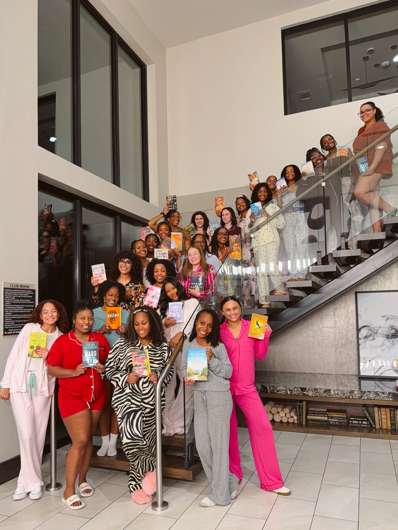 Yes, We Read members at a recent gathering